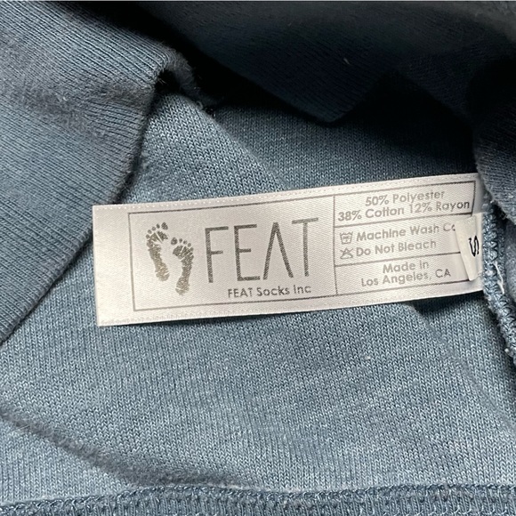 FEAT CLOTHING BLANKET BLEND HOODIE. SIZE SMALL UNISEX. “STARGAZER” - Picture 7 of 11